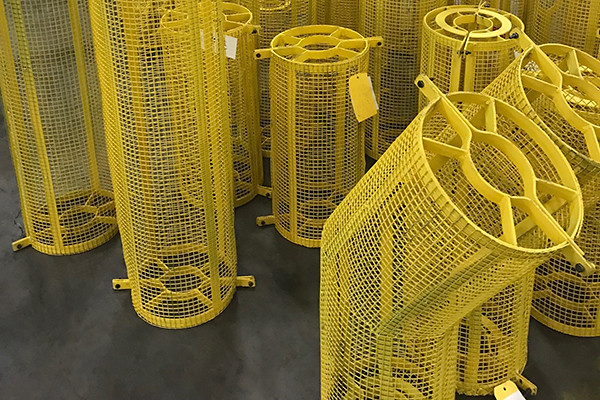 Personnel Protection Shields, Designed and Fabricated by PT&P for a Local Refinery