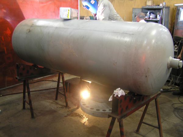 Pressure Vessel in an Emergency Situation for a Gas Company in Florida