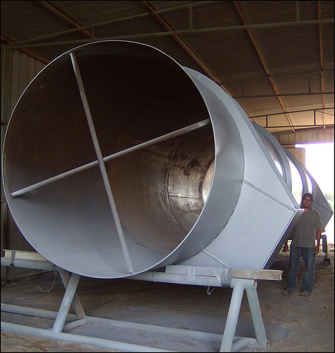 90" O.D. Duct Work for an Ammonia Plant 90" O.D. Duct Work for an Ammonia Plant