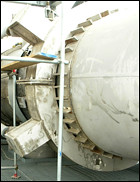 58" Floating Rings for High Temperatures of up to 1200°F for a Polypropylene Plant