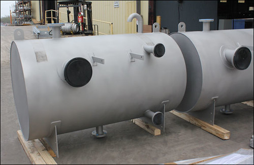 42" Dia. Stainless Steel Storage Tank 42" Dia. Stainless Steel Storage Tank
