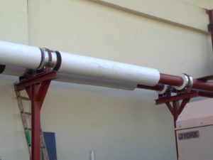 High Temperature Pre-Insulated Supports Installed in the Field